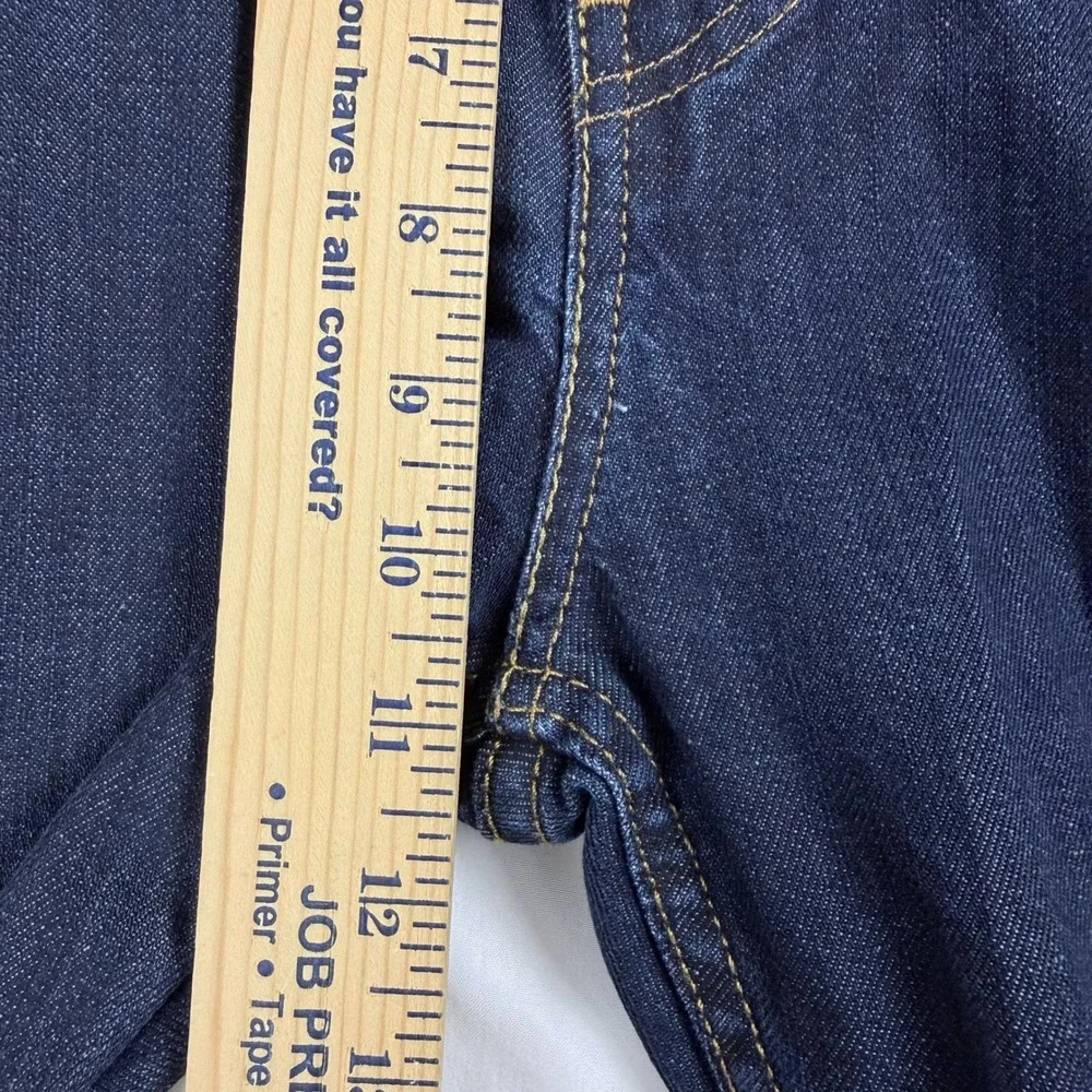 Levis 502 Taper Jeans Mens 34x32 Dark Wash Indigo Denim Americana Classic Fit